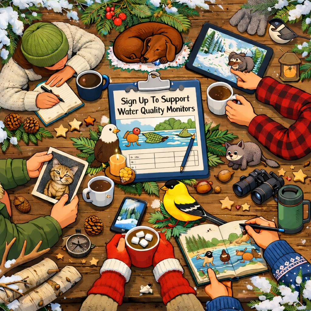 Iowa Division winter meeting, showing people gathering.